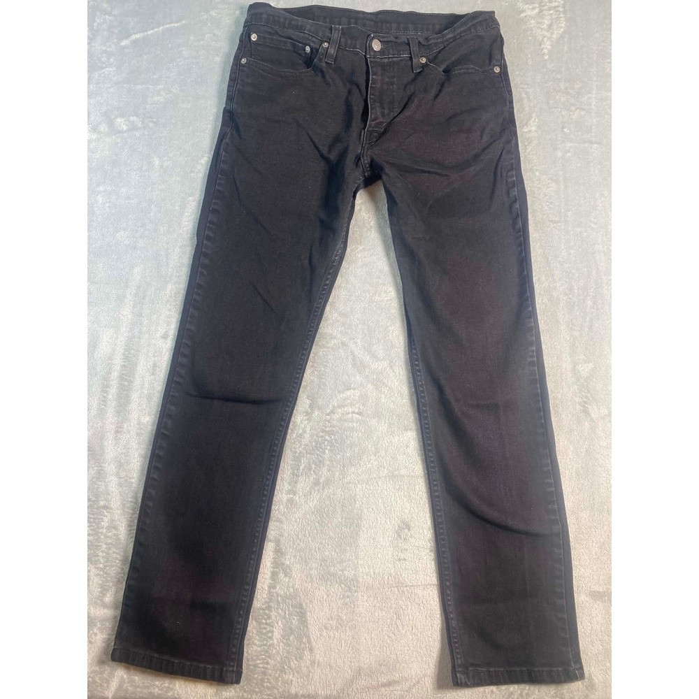 Levi's 511 34x32 Black Jeans (31x29.5)